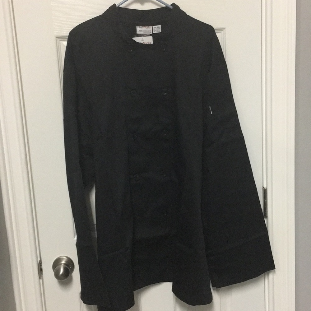 NWT Chefworks Unisex XXL Chef Coat